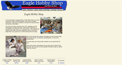 Desktop Screenshot of eaglehobbyshop.com